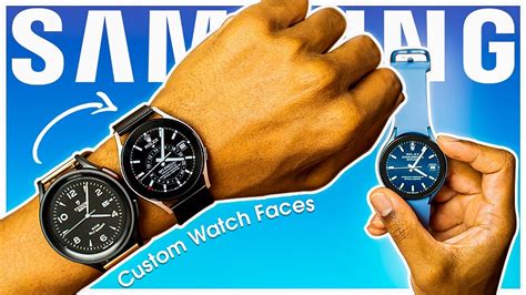 rolex face for samsung galaxy watch|Galaxy Watch 5 How to get Custom WatchFaces (Rolex Tudor.